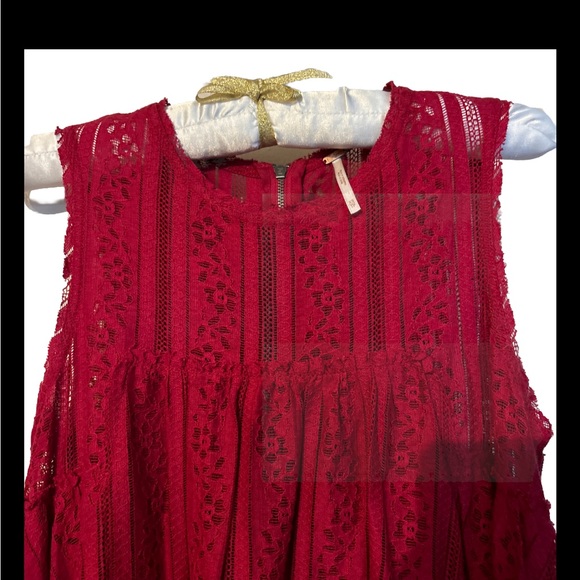 Free people tu es la red lace mini dress . XS - Picture 7 of 11